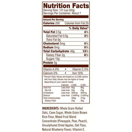 Bobs Red Mill Natural Foods Bob's Red Mill No Fat Apple Blueberry Granola 12 oz. Bag, PK4 1671S124